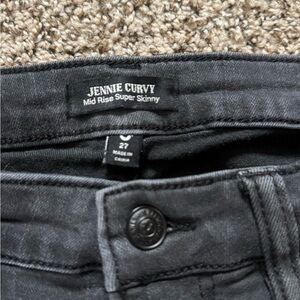 True Religion Black Skinny Jeans